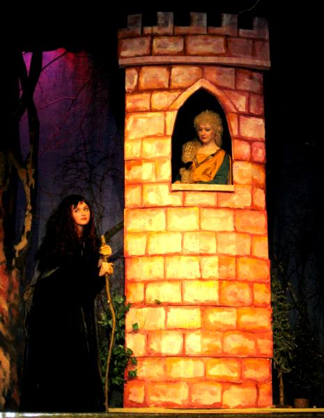 "Into The Woods," Ruppunzel and Witch at the Tower