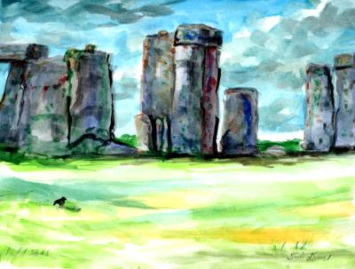 Stone Henge sunny view