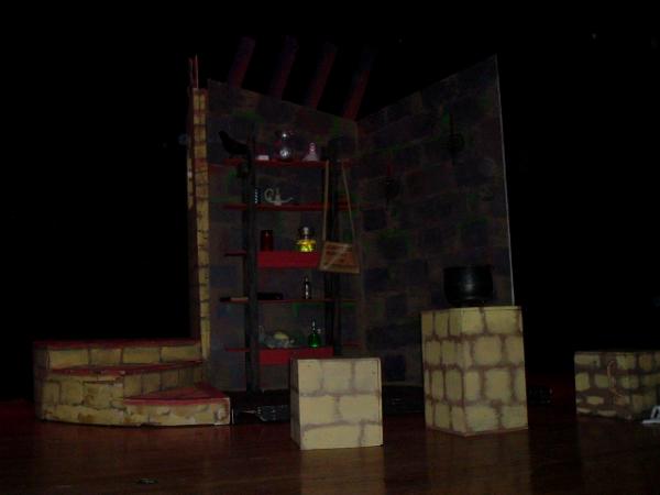 Wizard's Lair in the Dark