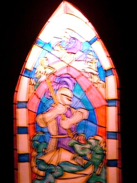 Castle Window Backlit